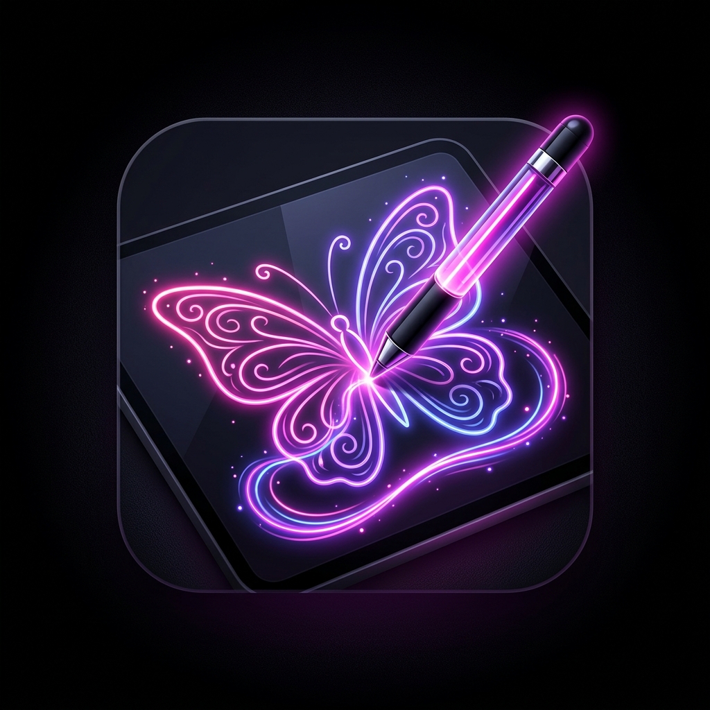 Magic Trace & Draw App Icon